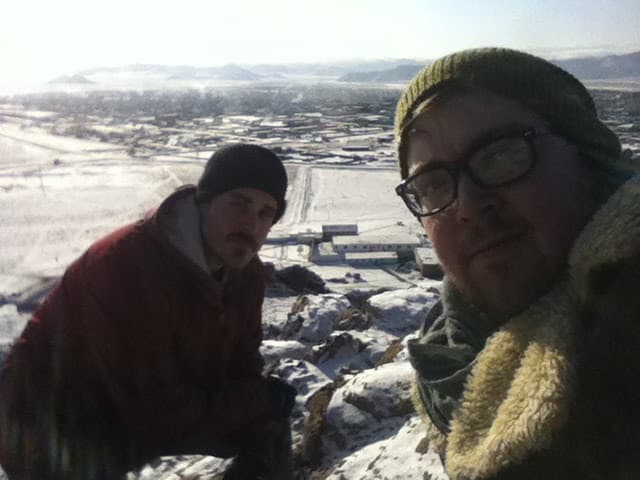 Noah and Ben during their Peace Corps service in Mongolia